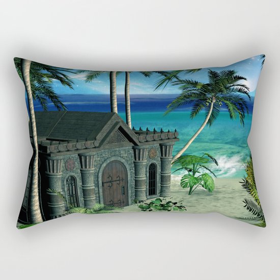 The forgotten island Rectangular Pillow