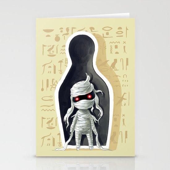 Mummy 2 Stationery Cards