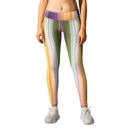Different soft coloured striped abstract Leggings | Pattern, Abstract, Digital 