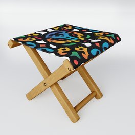 Tigeraphic Gothic Folding Stool