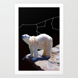 polar bear Art Print