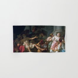 David, the death of Seneca  Hand & Bath Towel