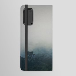 The misty woods Android Wallet Case