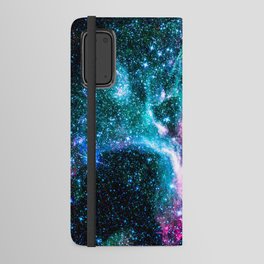 Starry Colorful Nebula Android Wallet Case