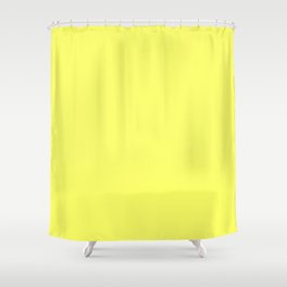 Soft Yellow Shower Curtain