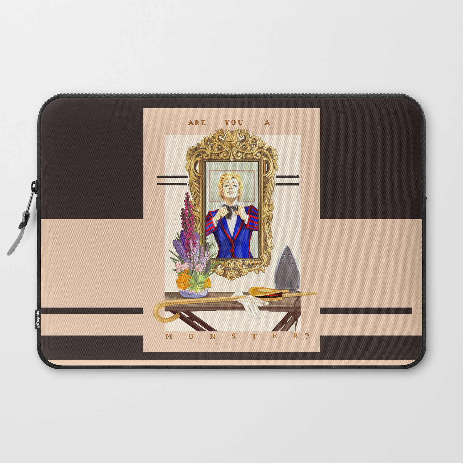 Tpoh Are You A Monster Laptop Sleeve By Modmad Society6