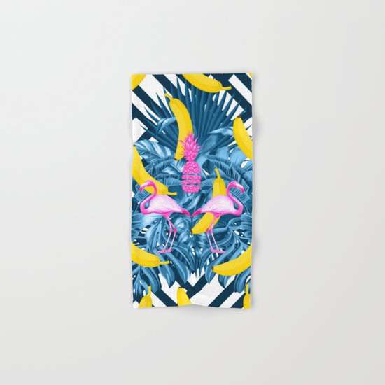 tropical banana fun Hand & Bath Towel