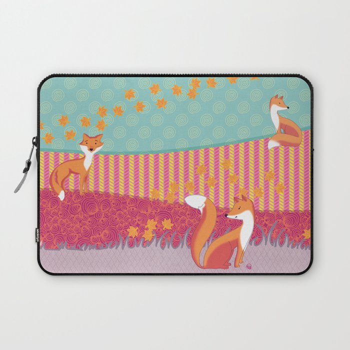 Foxes Laptop Sleeve