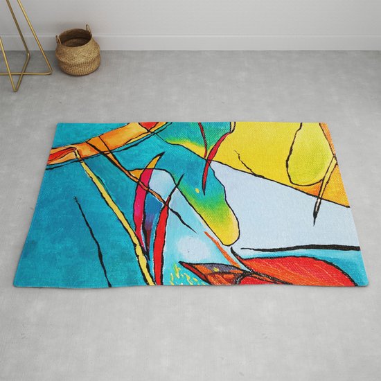 Abstract Micro Art Rug By Artbycpolidano Society6