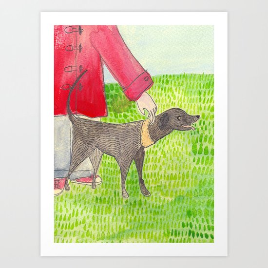 My Dog Art Print