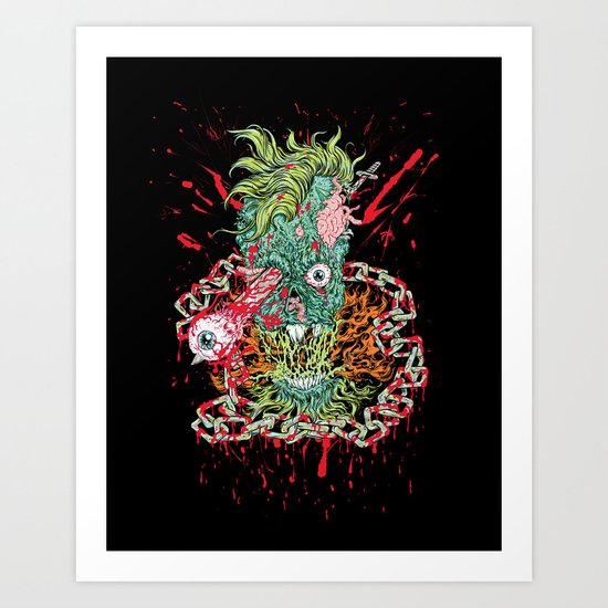 Dead Chains Art Print