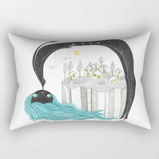 Balada nocturna- Noche Rectangular Pillow
