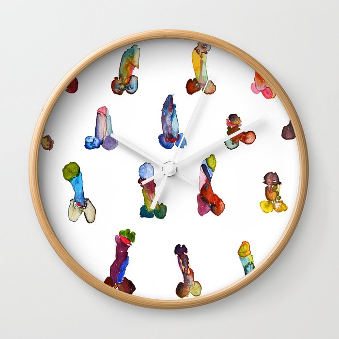Penis Wall Clock