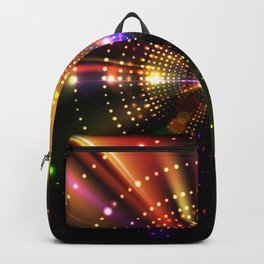Colorful party lights Backpack