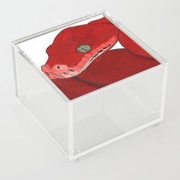 Red snake Acrylic Box
