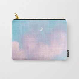 Pastel Cloud Carry-All Pouch | Pastel, Cloud, Surreal, Sky, Cottoncandy, Cyan, Vaporwave, Aesthetic, Pink, Pastelcloud 