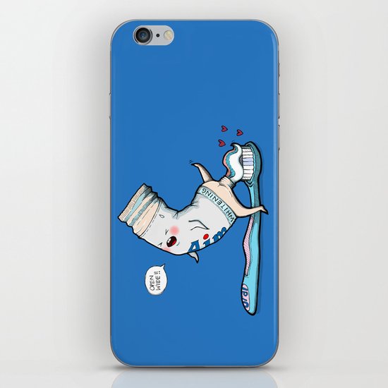 Open Wide! iPhone & iPod Skin
