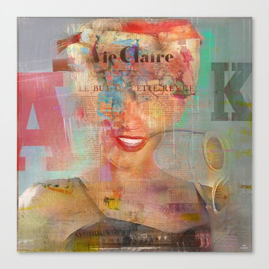 Destructuration 3 Canvas Print