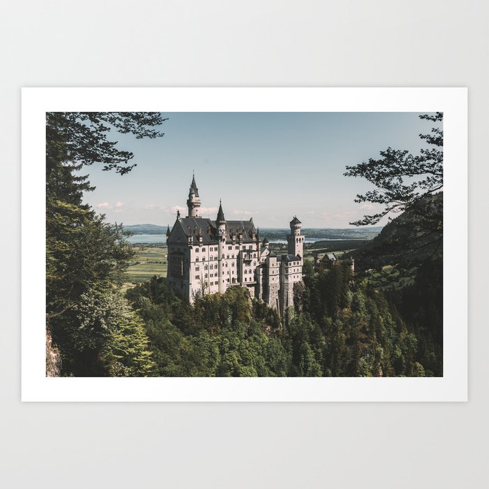 Neuschwanstein fairytale Castle - Landscape Photography Art Print