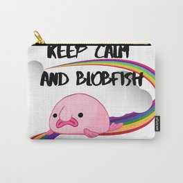 Rainbow Blobfish Carry-All Pouch