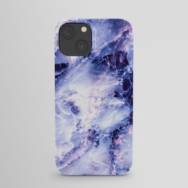 Purple Marble iPhone Case