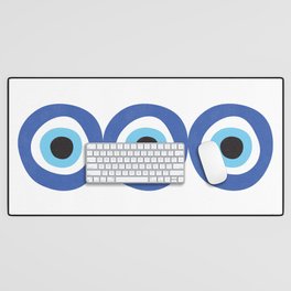 Evil Eye Symbol Desk Mat