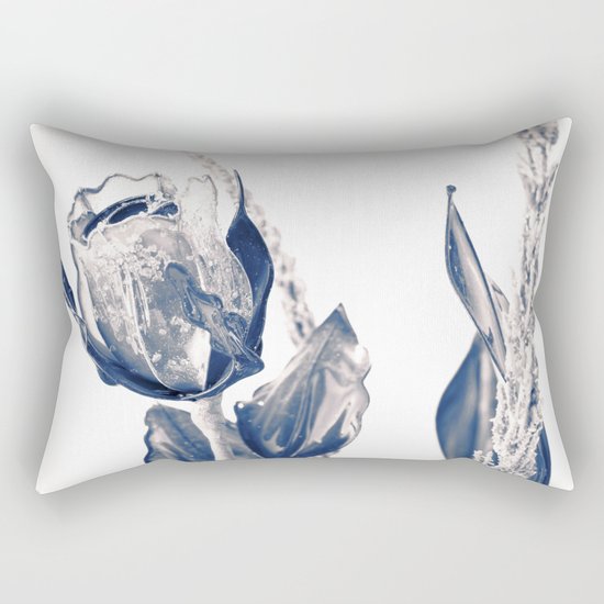 Glass rose Rectangular Pillow