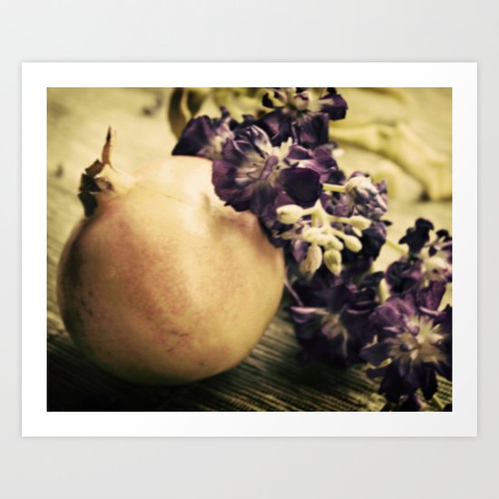 Pomegranate Art Print