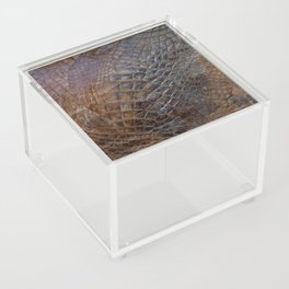 Crocodile texture Acrylic Box