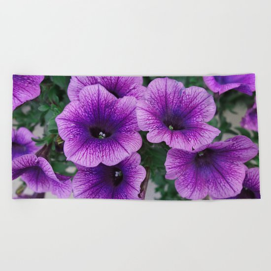 Petunia Beach Towel