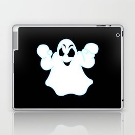 Glowing Halloween Ghost Laptop Skin
