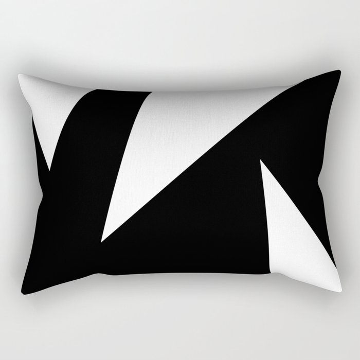 Moonokrom no 18 Rectangular Pillow