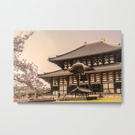 Nara Metal Print | Hdr, Nara, Japan, Infrared, Digital, Black And White, Long Exposure, Hi Speed, Photo, Digital Manipulation 