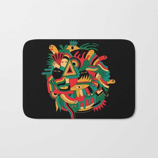 The world Bath Mat
