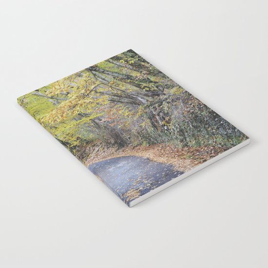 Into the autumn woods Notebook