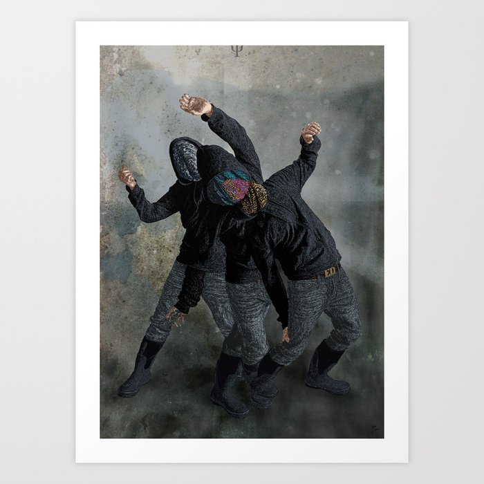String Theory: Collapsing Wavefunction, Tenth Tangible Art Print