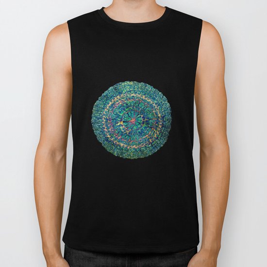 Annual Rings Biker Tank