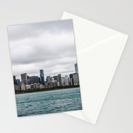Chicago skyline Stationery Card