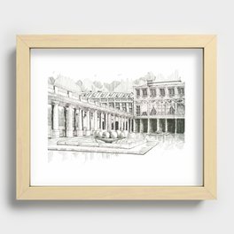 louvre Recessed Framed Print