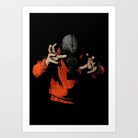 Black Light Art Print