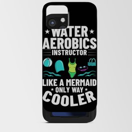 Water Aerobic Aqua Aquafit Fitness Workout iPhone Card Case
