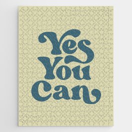 Yes You Can Jigsaw Puzzle