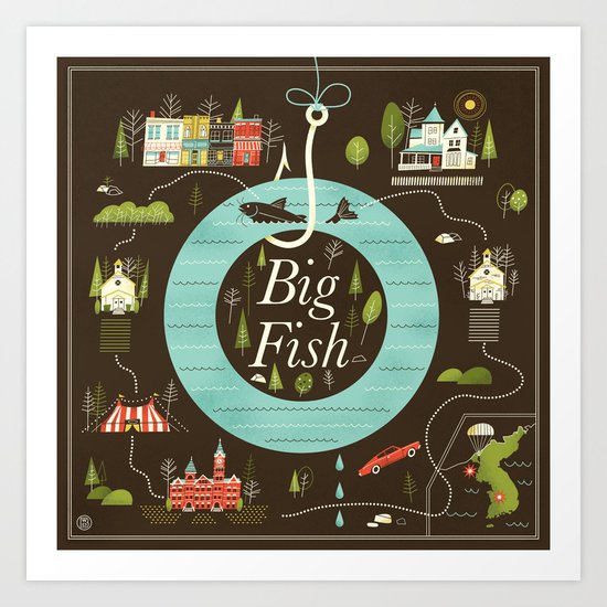 Big Fish Art Print