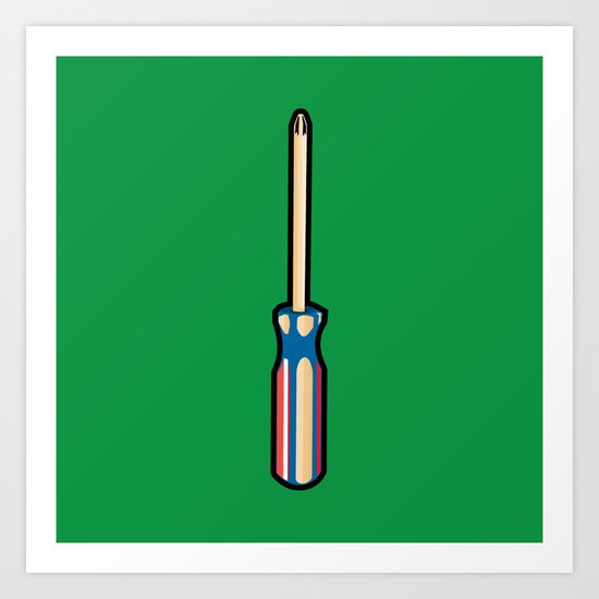 Sonic Screwdriver Art Print