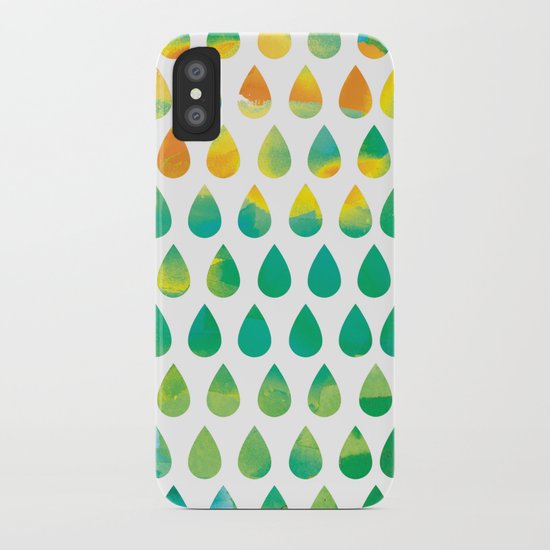 Monsoon Rain iPhone Case
