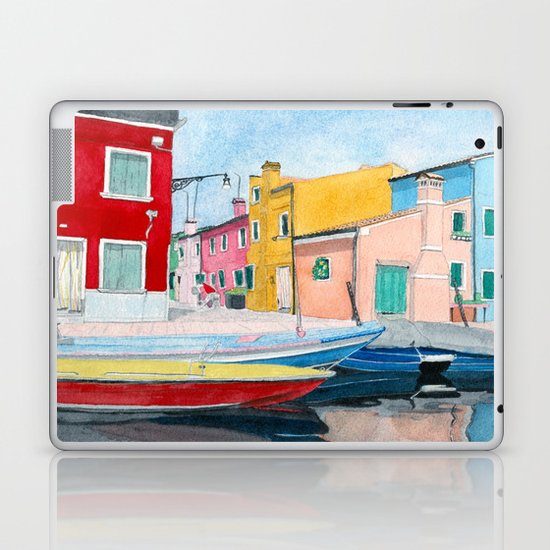 Burano Italy Laptop & iPad Skin