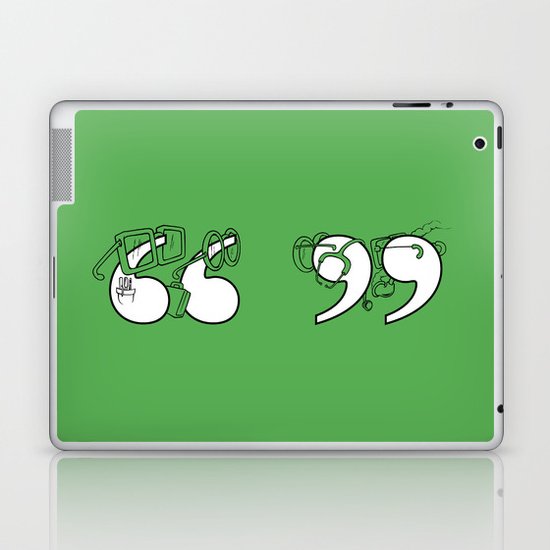Smart Quotes Laptop & iPad Skin