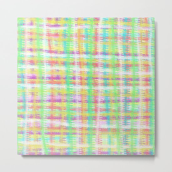 Color weave... Metal Print