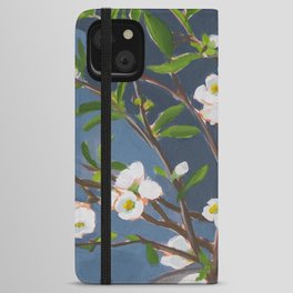 Flowering Quince iPhone Wallet Case