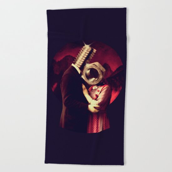 Screw Love Beach Towel